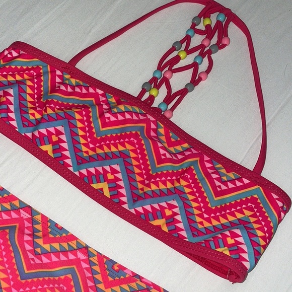 Girls Bikini, Size 14 - Aztec design bathing suit - Picture 3 of 16
